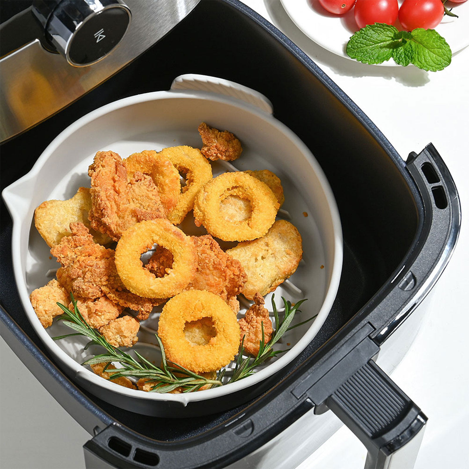 Air Fryer - Силиконовая прокладка для аэрофритюрницы, многоразовая, с