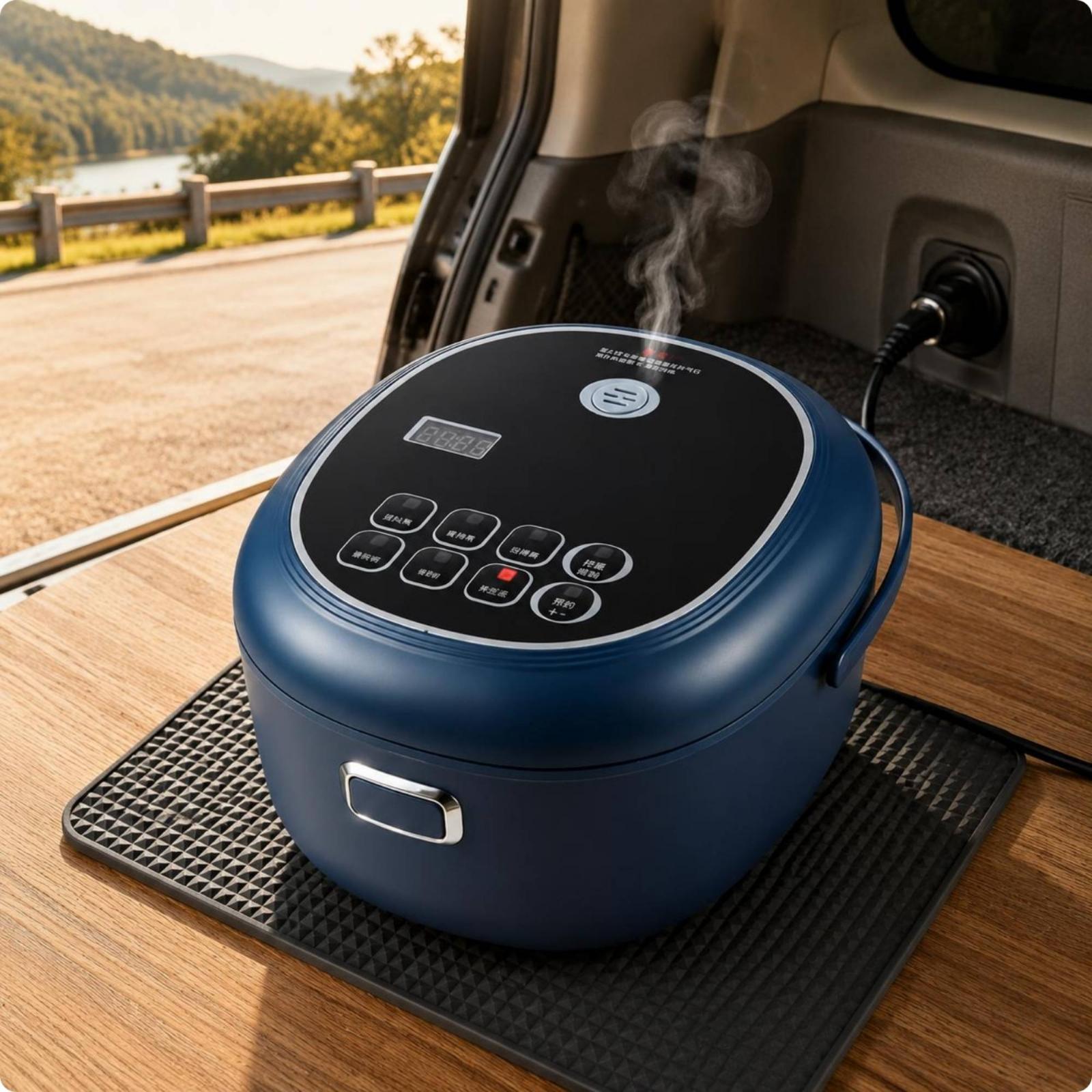 Rice Cooker - Портативная рисоварка для путешествий, компактная, совместимая
