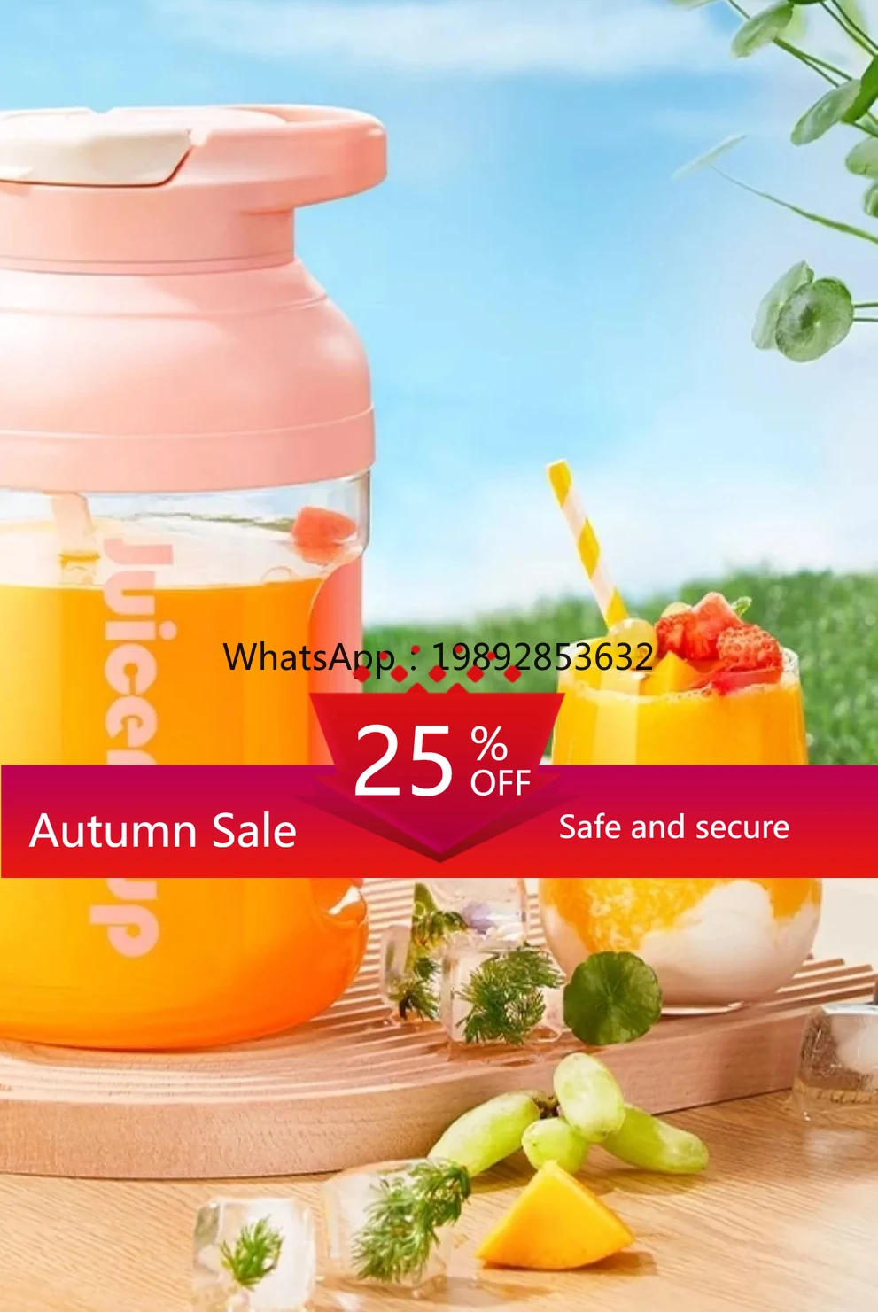 Портативная соковыжималка CC21 – обзор и цена Juicer