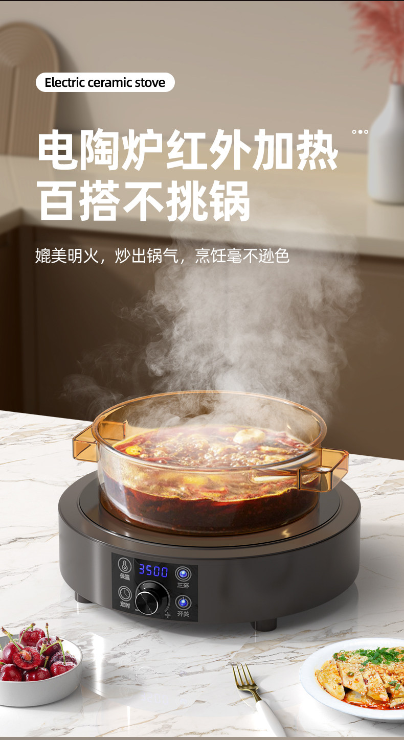 Однозонная керамическая варочн – обзор и цена Induction Cooktop Portable