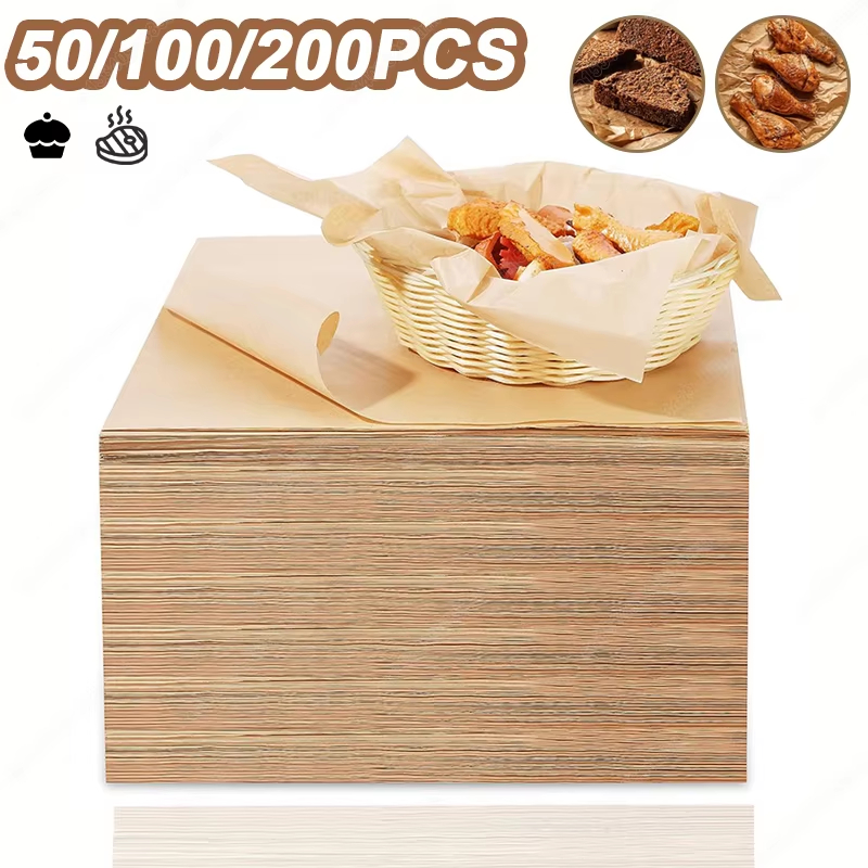 50/100/200 шт. бумага для выпе – обзор и цена Air Fryer