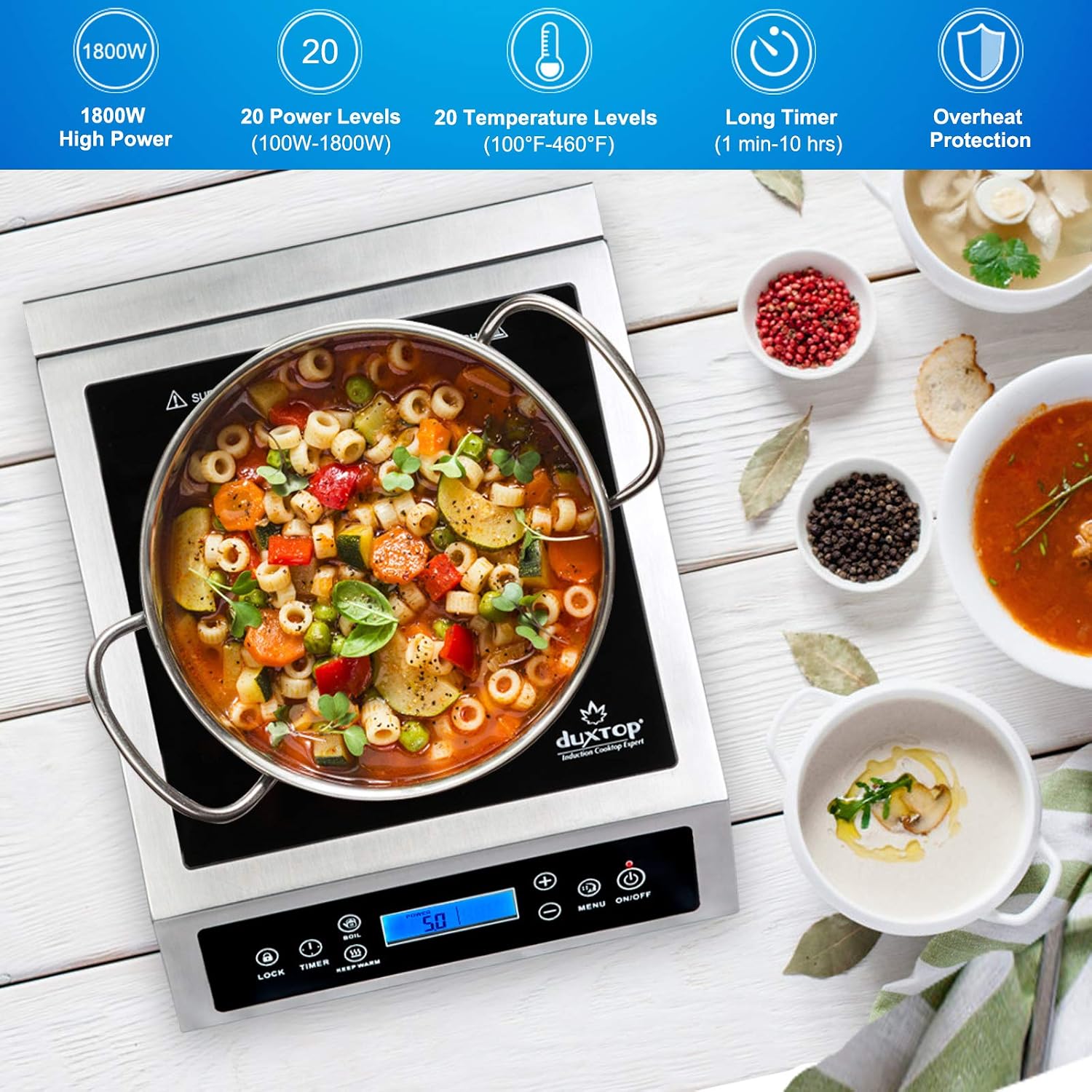 Профессиональная портативная и – обзор и цена Induction Cooktop Portable