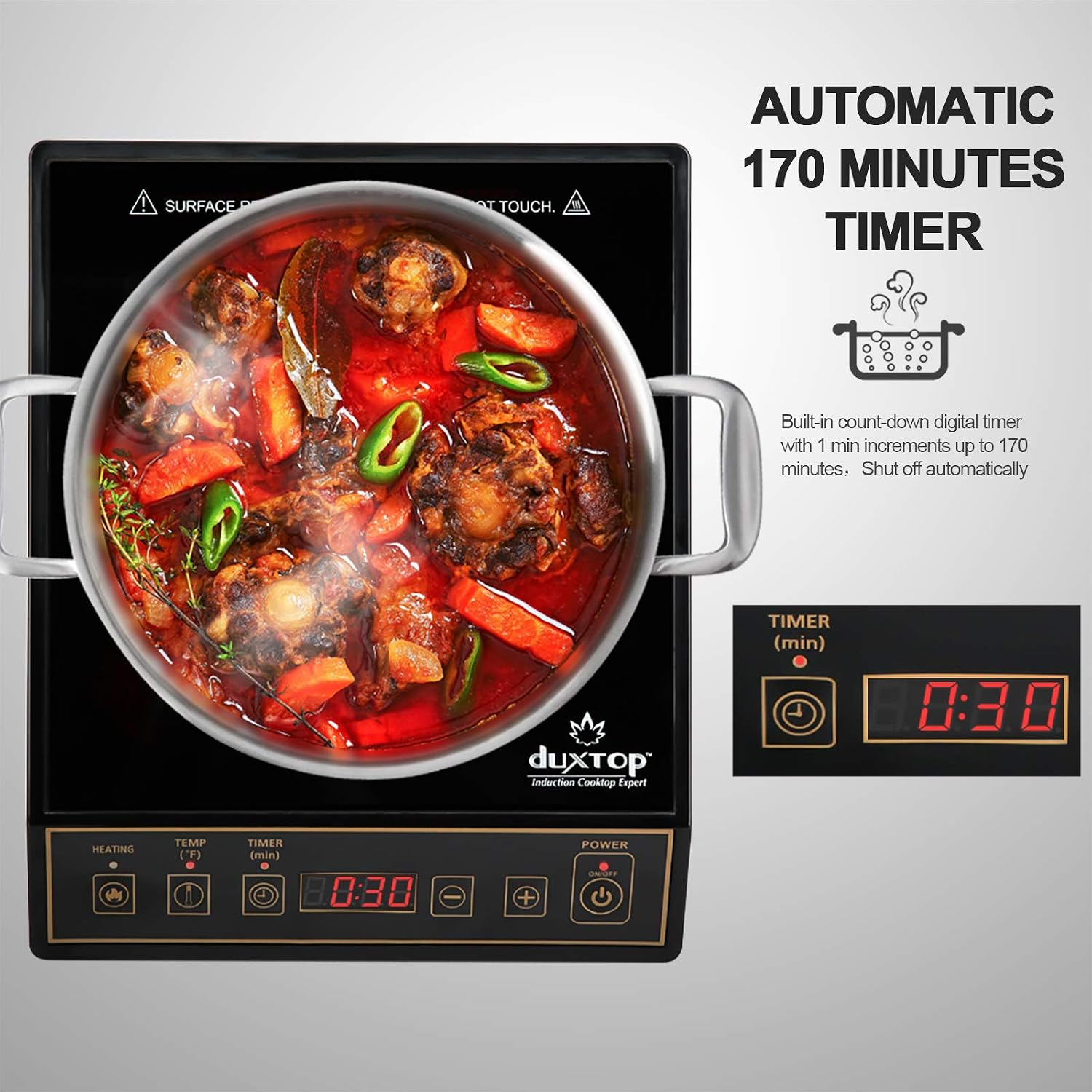 Портативная индукционная плита – обзор и цена Induction Cooktop Portable