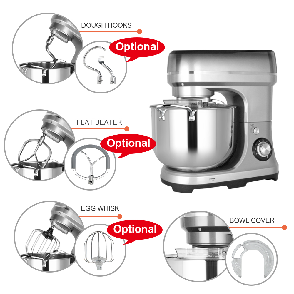 Готовый к отправке, 2000 Вт, 1 – обзор и цена Stand Mixer